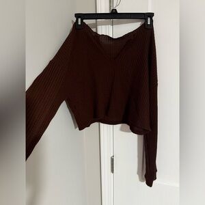 Off-Shoulder Sweater